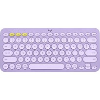 Teclado Logitech K380, Inalámbrico, Bluetooth, Lavanda (español)