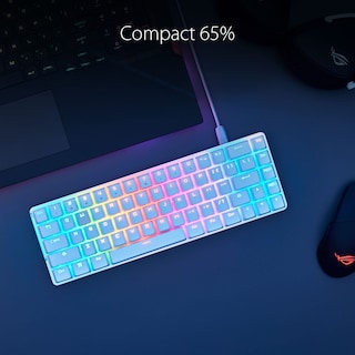 Foto 2 | Foto 2 | Teclado Asus Rog Falchion Ace 65% Rgb Compact Gaming - Venta Internacional.