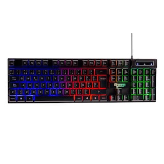 Foto 1 | Foto 1 | Teclado Gamer Westminster Fagot Membrana Alámbrico Conexión Usb 105 Teclas Distribución En Español Negro