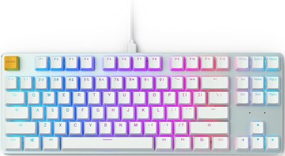 Foto 1 | Foto 1 | Glorious Teclado Mecanico Alámbrico Rgb Tkl Gmmk 85% Prebuilt Blanco De Aluminio (reacondicionado)