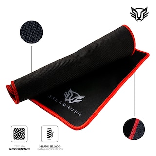 Foto 2 | Foto 2 | Mouse Pad Gamer Balam Rush Narok Antiderrapante de 30x25cm Negro