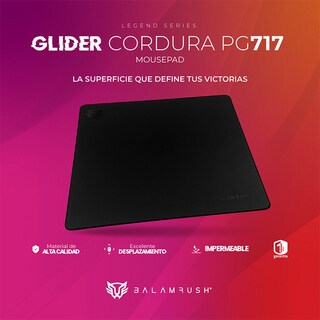 Foto 4 | Foto 4 | Mouse Pad Gamer Balam Rush Glider Cordura Pg717 Mediano Br-937474 Color Negro
