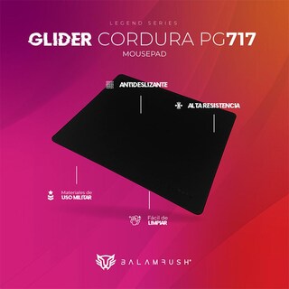 Foto 5 | Foto 5 | Mouse Pad Gamer Balam Rush Glider Cordura Pg717 Mediano Br-937474 Color Negro