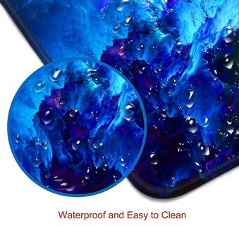 Foto 3 | Foto 3 | Alfombrilla de Ratón Sanwumian Dazzling Galaxy de Goma - Venta Internacional