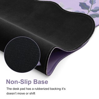 Foto 4 | Foto 4 | Alfombrilla Icasso Para Escritorio Con Alfombrilla De Ratón, 90 X 40 Cm, Color Morado - Venta Internacional.