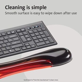 Foto 6 | Foto 6 | Reposamuñecas Para Teclado Kensington Duo Gel Red K62398am - Venta Internacional.