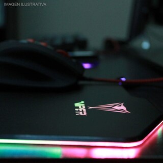Foto 5 | Foto 5 | Mouse Pad Patriot Viper Rgb Diseño Liso 24x35 Negro Pv160uxk