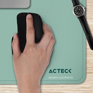 Foto 5 | Foto 5 | Mouse Pad Acteck Vibe Leather Tp676l Doble Vista Diseño Liso Verde/azul Ac-941020