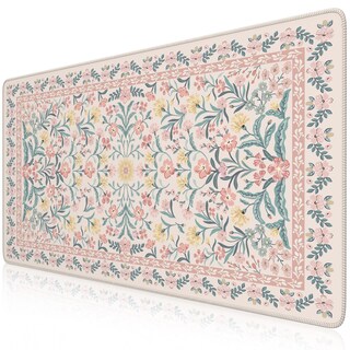 Foto 1 | Foto 1 | Alfombrilla De Ratón Grande Para Escritorio Icasso Pink Floral Xxl - Venta Internacional.