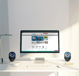 Foto 4 | Foto 4 | Xtellar Bocinas Potentes Y Elegantes Para Pc/laptop Con Control Avanzado De Volumen