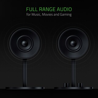 Foto 2 | Foto 2 | Altavoces Para Juegos De Pc Razer Nommo Custom Tejido De Fibra De Vidrio - Venta Internacional