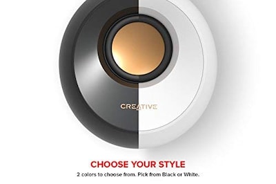 Foto 7 | Foto 7 | Altavoces De Sobremesa Creative Pebble 2.0 Usb Far Field White - Venta Internacional.