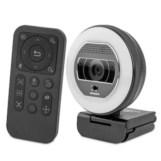 Foto 1 | Foto 1 | Cámara para Streaming Yeyian 2K a 30 FPS Iluminación/ Control Remoto/ Micrófono Integrado
