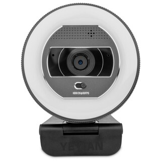 Foto 3 | Foto 3 | Cámara para Streaming Yeyian 2K a 30 FPS Iluminación/ Control Remoto/ Micrófono Integrado