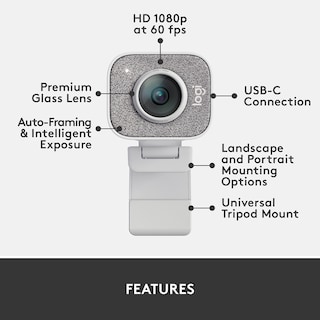 Foto 6 | Foto 6 | Cámara Web Logitech Para Creadores Streamcam Full Hd 1080p 60 Fps - Venta Internacional.