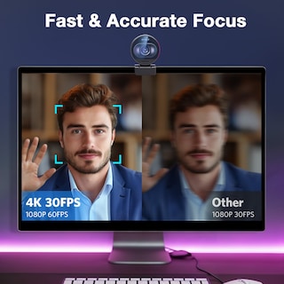 Foto 5 | Foto 5 | Cámara Web Emeet S600 4k Con Trípode Para Streaming Con Sensor Sony - Venta Internacional.