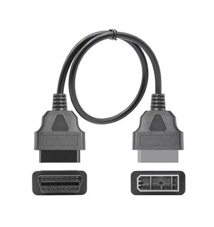 Foto 2 | Foto 2 | Adaptador De Escáner Obd2 Para Nissan/tsuru De 16 A 14 Pines Negro