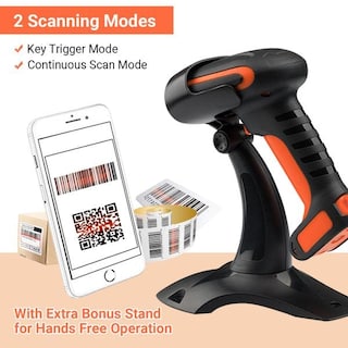 Foto 4 | Foto 4 | Escáner De Código De Barras Inalámbrico Industrial Tera Pro 8100 Naranja - Venta Internacional.