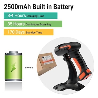 Foto 7 | Foto 7 | Escáner De Código De Barras Inalámbrico Industrial Tera Pro 8100 Naranja - Venta Internacional.