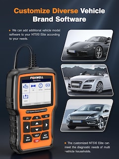 Foto 7 | Foto 7 | Herramienta De Escaneo De Diagnóstico Foxwell Nt510 Elite Para Honda Acura - Venta Internacional.