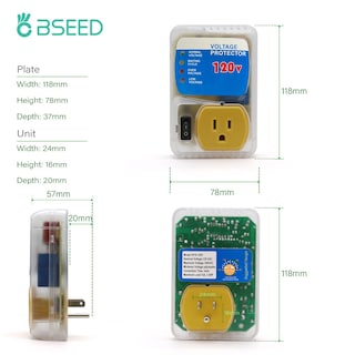 Foto 4 | Foto 4 | Protector Contra Sobretensiones Bseed Electronic Para Refrigeradores 120v 15a - Venta Internacional.