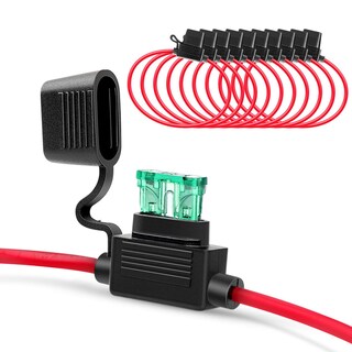 Foto 1 | Foto 1 | Soporte De Fusibles Nilight Ni-fh01, 14 Awg, Arnés De Cableado 30 A, Paquete De 10 - Venta Internacional.