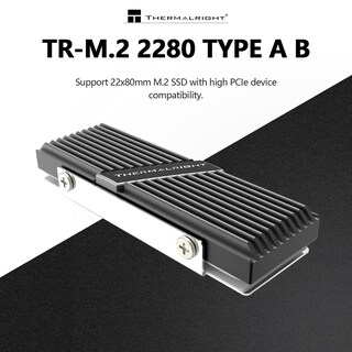 Foto 2 | Foto 2 | Disipador Térmico Ssd Thermalright Tr-m.2 2280 Tipo A B 2280 Negro - Venta Internacional.