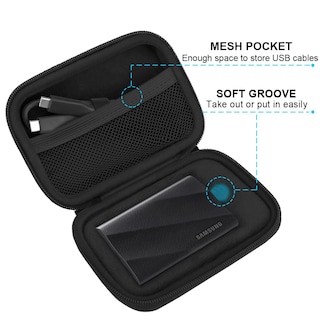 Foto 4 | Foto 4 | Funda De Transporte Lacdo Para Ssd Portátil Samsung T9 De 1 Tb/2 Tb/4 Tb - Venta Internacional.