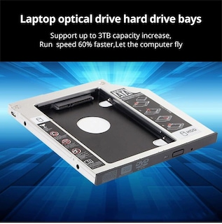 Foto 3 | Foto 3 | Venta Internacional - Adaptador de Disco Duro SATA 3.0 de 9.0 mm para SSD de 2.5\" Unionsine