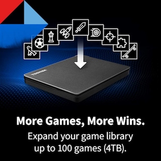 Foto 2 | Foto 2 | Disco Duro Externo Portátil Toshiba Canvio Gaming 4 TB - Venta Internacional