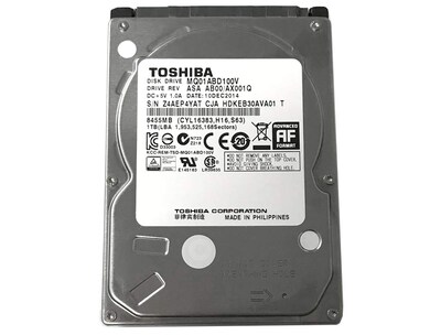 Foto 1 | Foto 1 | Disco Duro Toshiba 1 Tb 5400 Rpm 2.5'' Sata 3.0 Gb/s Ps3/ps4 - Venta Internacional.