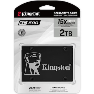 Foto 6 | Foto 6 | Unidad De Estado Solido Ssd 2.5 2tb Kingston Kc600 Sata Iii 550/520 Mb/s Skc600/2048g