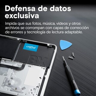 Foto 4 | Foto 4 | Unidad De Estado Solido Ssd 2.5 500gb Crucial Bx500 Sata Iii 550/500 Mb/s Ct500bx500ssd1