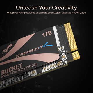 Foto 3 | Foto 3 | Ssd Sabrent Rocket 2230 Nvme 4.0 Pcie 4.0 M.2 2230 De 1 Tb - Venta Internacional.