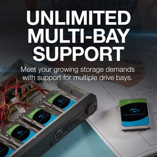 Foto 5 | Foto 5 | Disco Duro Interno Seagate Skyhawk Ai 10tb Video Hdd 3.5'' - Venta Internacional.