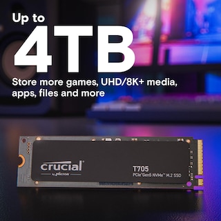 Foto 6 | Foto 6 | Nuevo Ssd Crucial 2024 T705 De 1 Tb Pcie Gen5 Nvme M.2 - Venta Internacional.