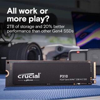 Foto 3 | Foto 3 | Ssd Crucial P310 De 1 Tb 2280 Pcie Gen4 3d Nand Nvme M.2 - Venta Internacional.