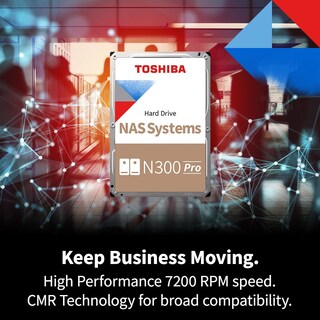 Foto 3 | Foto 3 | Disco Duro Toshiba N300 Pro Business Nas De 10 Tb, 3,5'', Sata, 6 Gb/s - Venta Internacional.