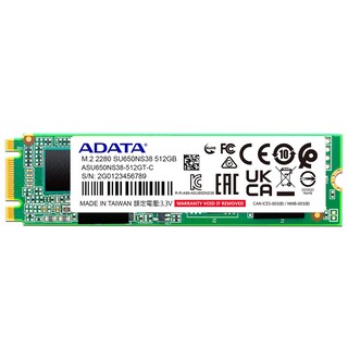 Foto 1 | Foto 1 | Unidad De Estado Sólido Adata Su650 De 512gb, M.2 Sata Iii