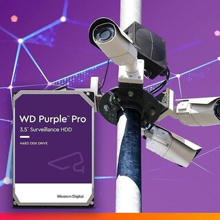 Foto 4 | Foto 4 | Western Digital - Disco Duro Interno Wd Purple Pro Surveillance De 12 Tb, Caché De 512 Mb, 3.5'' - Wd122purp