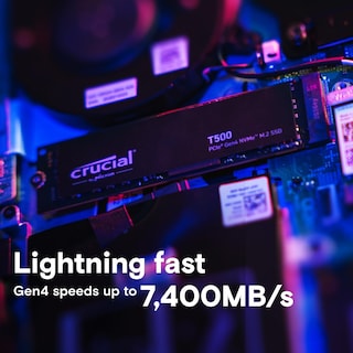 Foto 2 | Foto 2 | Ssd Crucial T500 De 4 Tb Gen4 Nvme M.2 Para Juegos Internos - Venta Internacional.