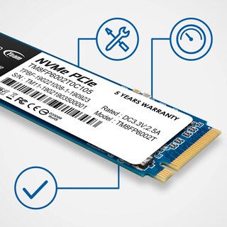 Foto 2 | Foto 2 | Ssd Teamgroup Mp33 Nvme 1.3 Pcie Gen3x4 M.2 2280 De 1 Tb - Venta Internacional.