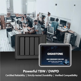 Foto 6 | Foto 6 | Unidad Ssd Nas Gigastone De 2 Tb (paquete De 2), Duradera Las 24 Horas Del Día, Los 7 Días De La Semana - Venta Internacional.