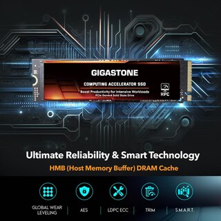 Foto 3 | Foto 3 | Ssd Gigastone Hpc Computing M.2 500 Gb Pcie 4.0 Nvme 5000 Mb/s - Venta Internacional.