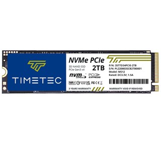 Foto 1 | Foto 1 | Unidad De Estado Sólido Interna Timetec 2tb Ssd Nvme Pcie Gen3x4 - Venta Internacional.