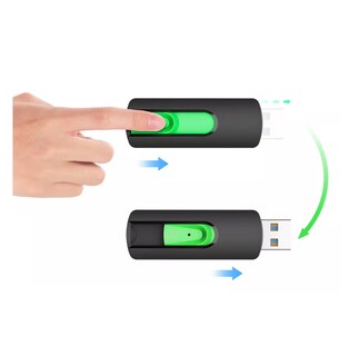 Foto 4 | Foto 4 | 5 Piezas Memoria Usb 2.0 Topesel De 64 Gb, Negro
