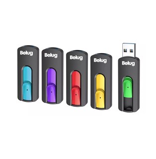 Foto 1 | Foto 1 | 5 Piezas Memoria Usb 2.0 Topesel De 64 Gb, Negro Belug