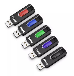 Foto 2 | Foto 2 | 5 Piezas Memoria Usb 2.0 Topesel De 64 Gb, Negro Belug