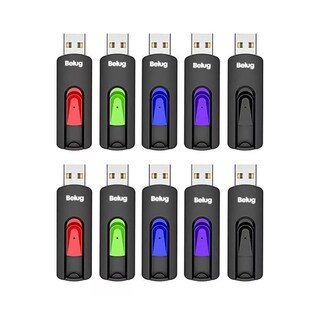 Foto 1 | Foto 1 | Memoria Usb 2.0 De 8 Gb, Plateado, 10 Piezas Belug