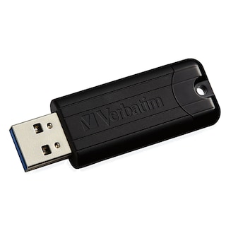 Foto 1 | Foto 1 | Unidad Flash Verbatim Pinstripe 128 Gb Usb 3.2 Gen 1 Negra - Venta Internacional.